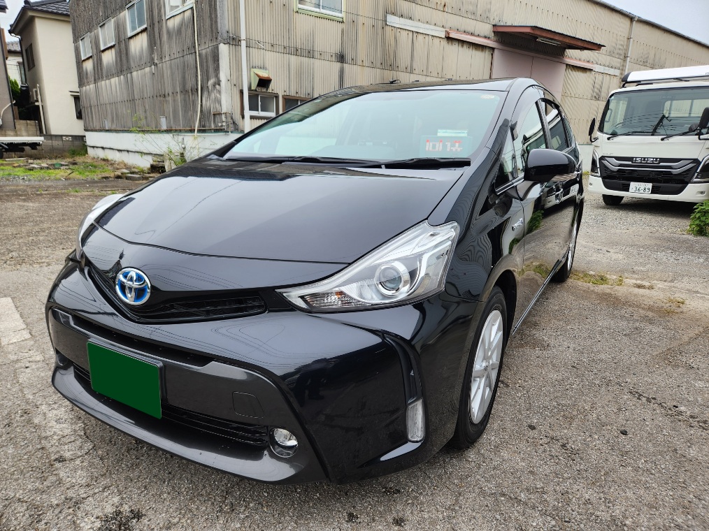 【自動ドア】ZVW40プリウスα(7人乗)に電動ドアを施工しました